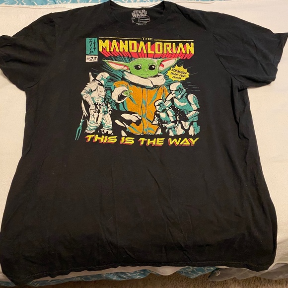 Star Wars The Mandalorian Tee Shirt - Picture 1 of 2